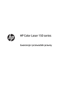 HP Color Laser 150a instrukcja