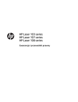HP Laser 107w instrukcja