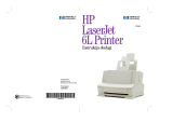 HP LaserJet 6L Printer series Instrukcja obsługi