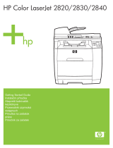 HP Color LaserJet 2800 All-in-One Printer series Skrócona instrukcja obsługi