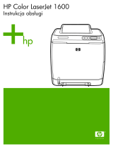 HP COLOR LASERJET 1600 PRINTER instrukcja