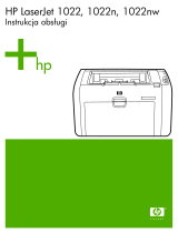 HP LaserJet 1022 Printer series Instrukcja obsługi