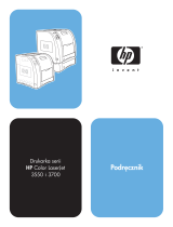 HP Color LaserJet 3550 Printer series instrukcja