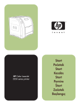 HP Color LaserJet 3550 Printer series Skrócona instrukcja obsługi