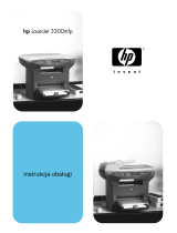 HP LaserJet 3300 Multifunction Printer series instrukcja