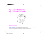 HP LaserJet 9000 Printer series instrukcja