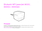 HP LaserJet 9000 Printer series instrukcja
