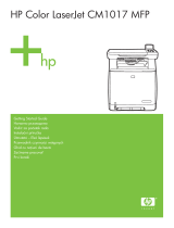 HP Color LaserJet CM1015/CM1017 Multifunction Printer series Skrócona instrukcja obsługi