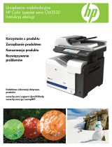 HP Color LaserJet CM3530 Multifunction Printer series Instrukcja obsługi
