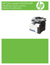 HP Color LaserJet CM3530 Multifunction Printer series Instrukcja obsługi