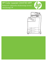 HP Color LaserJet CM4730 Multifunction Printer series instrukcja