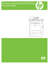 HP Color LaserJet CM2320 Multifunction Printer series Instrukcja obsługi