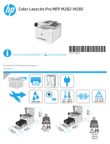 HP Color LaserJet Pro M282-M285 Multifunction Printer series instrukcja obsługi