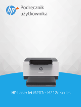 HP LaserJet M207e-M212e Printer series Instrukcja obsługi