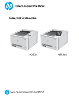 HP Color LaserJet Pro M252 series Instrukcja obsługi