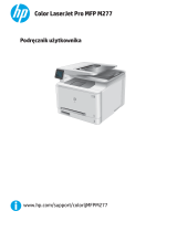 HP Color LaserJet Pro MFP M277 series Instrukcja obsługi