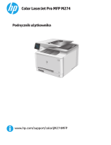 HP Color LaserJet Pro MFP M274 series Instrukcja obsługi