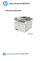 HP Color LaserJet Pro MFP M377 series Instrukcja obsługi