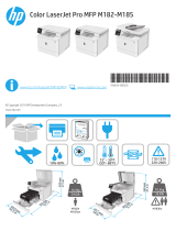 HP Color LaserJet Pro M182-M185 Multifunction Printer series instrukcja obsługi