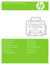 HP LaserJet M1319 Multifunction Printer series Instrukcja obsługi