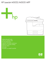 HP LaserJet M5035 Multifunction Printer series Skrócona instrukcja obsługi