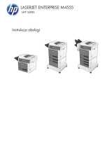 HP LaserJet Enterprise M4555 MFP series Instrukcja obsługi