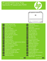HP LaserJet P2055 Printer series Instrukcja obsługi