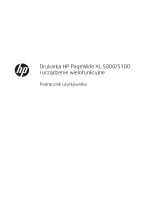 HP PageWide XL 5100 Printer series Instrukcja obsługi