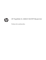 HP PageWide XL 5100 Blueprinter series Instrukcja obsługi
