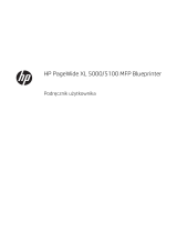 HP PageWide XL 5000 Blueprinter series Instrukcja obsługi