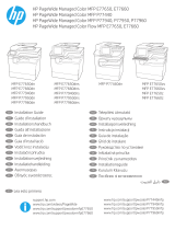 HP PageWide Managed Color MFP P77950 Printer series Instrukcja instalacji