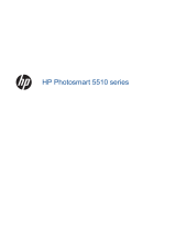 HP Photosmart 5510 e-All-in-One Printer/Duplexer series - B111 Instrukcja obsługi