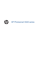 HP Photosmart 5520 e-All-in-One Printer series Instrukcja obsługi