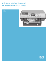 HP Photosmart 8100 Printer series Instrukcja obsługi