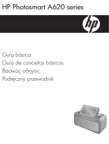 HP Photosmart A620 Printer series instrukcja