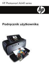 HP Photosmart A640 Printer series Instrukcja obsługi