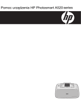 HP Photosmart A520 Printer series Instrukcja obsługi
