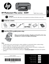 HP Photosmart Plus All-in-One Printer series - B209 Instrukcja obsługi