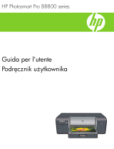 HP Photosmart Pro B8800 Printer series Instrukcja obsługi