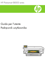 HP Photosmart B8550 Printer series Instrukcja obsługi