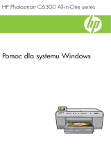 HP Photosmart C6300 All-in-One Printer series Instrukcja obsługi
