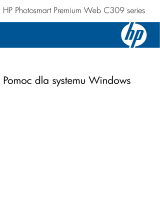 HP Photosmart Premium TouchSmart Web All-in-One Printer series - C309 Instrukcja obsługi