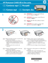 HP Photosmart C4400 All-in-One Printer series Instrukcja instalacji