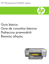 HP Photosmart D5400 Printer series instrukcja