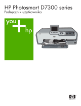 HP Photosmart D7300 Printer series Instrukcja obsługi