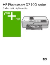 HP Photosmart D7100 Printer series Instrukcja obsługi