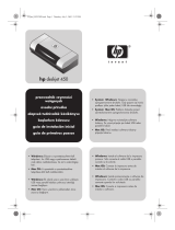 HP Deskjet 450 Mobile Printer series instrukcja