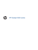 HP Deskjet Ink Advantage 5520 e-All-in-One Printer series Instrukcja obsługi