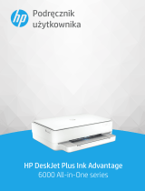 HP DeskJet Plus Ink Advantage 6000 All-in-One Printer series Instrukcja obsługi