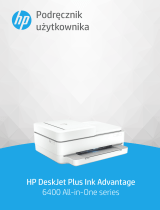 HP DeskJet Plus Ink Advantage 6400 All-in-One Printer series Instrukcja obsługi